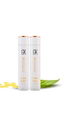 GK Hair Sulphate free Moisturizing Conditioner for dry, frizzy hair Pack of 2 (300 ml) GK Hair Sulphate free Moisturizing Conditioner for dry, frizzy hair Pack of 2 (300 ml)
