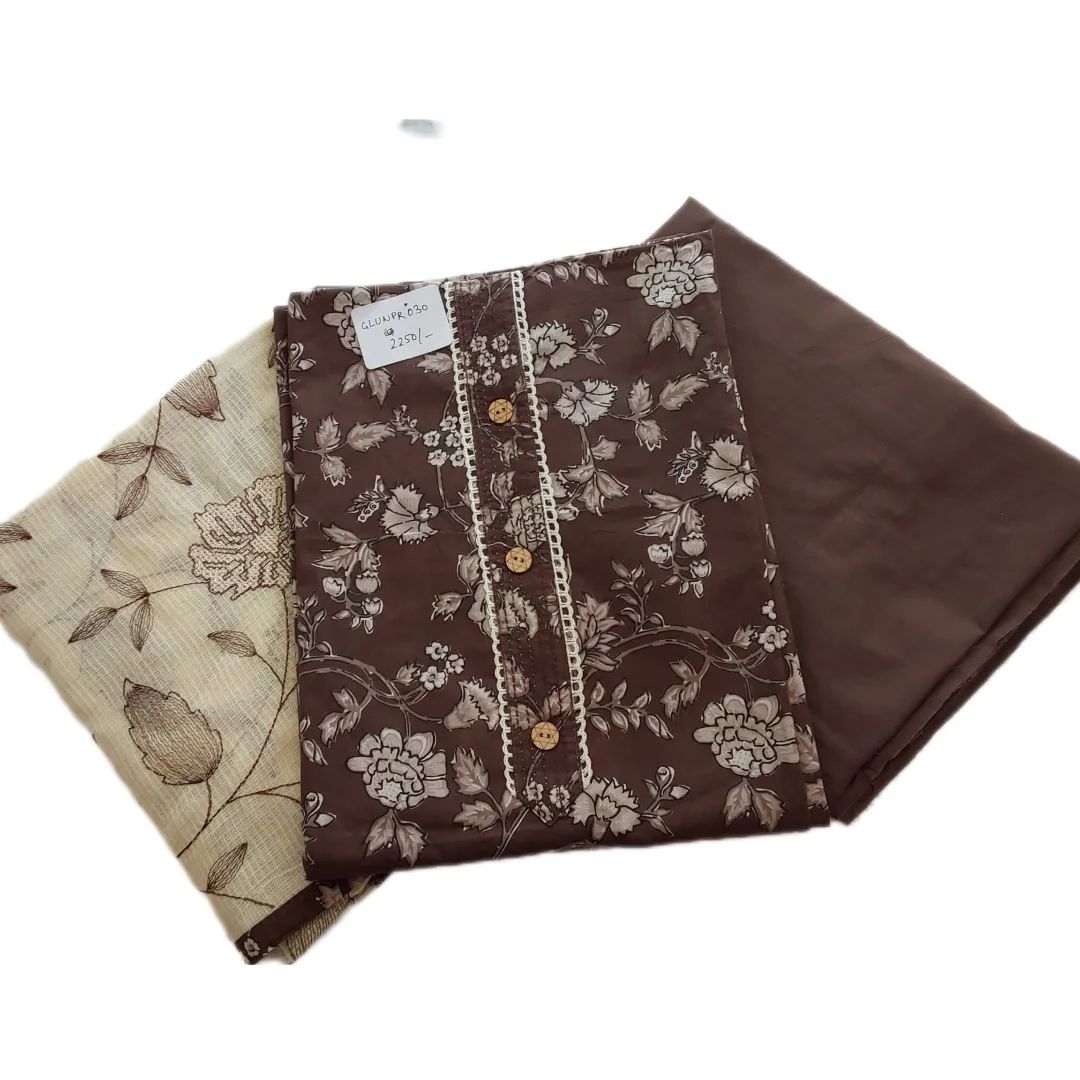 Gulmohur Cotton Printed Suit