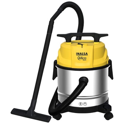 INALSA Wet and Dry Vacuum Cleaner for Home, Capacity,1200 W, 17 kPa Suction, Blower Function, HEPA Filter, Wet Vacuum Cleaner for Sofa, House Cleaning Machine,Vaccine Cleaner for Home(WD 10) INALSA Wet and Dry Vacuum Cleaner for Home, Capacity,1200 W, 17 kPa Suction, Blower Function, HEPA Filter, Wet Vacuum Cleaner for Sofa, House Cleaning Machine,Vaccine Cleaner for Home(WD 10)