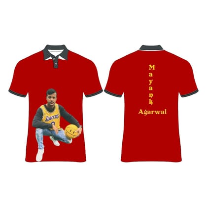 Next Print Customized Sublimation Printed T-Shirt Unisex Sports Jersey Player Name & Number, Team Name and Logo.NP014280