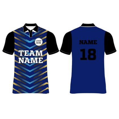 Next Print Customized Sublimation Printed T-Shirt Unisex Sports Jersey Player Name & Number, Team Name and Logo.NP00800109