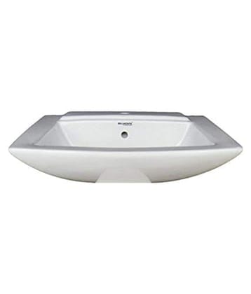 Belmonte Wash Basin Altis 23 Inch x 17 Inch Without Pedestal