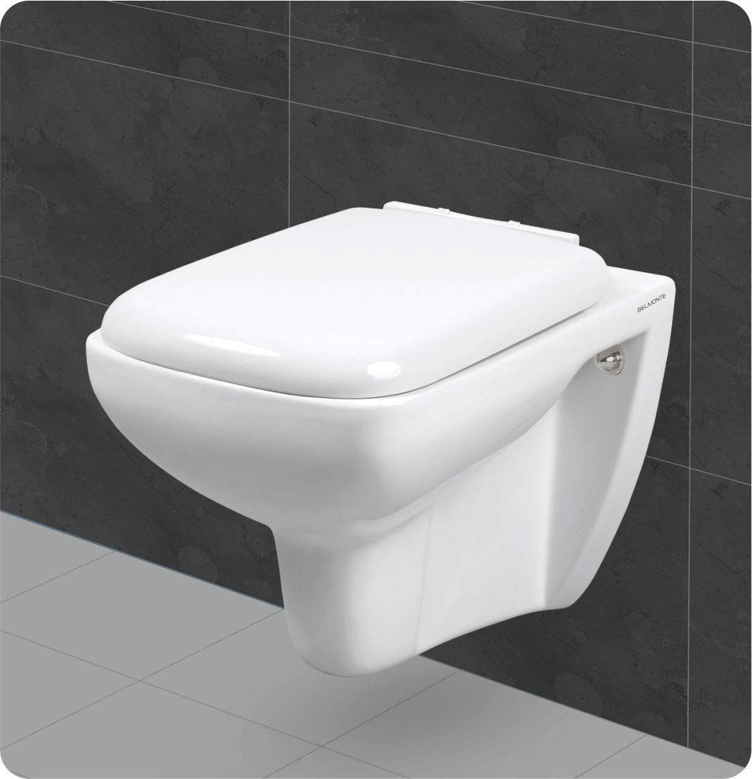 Belmonte Wall Mount/Wall Hung Western Toilet/Commode/Water Closet Cera 55 x 36 x 39 cm