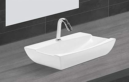 Belmonte Ceramic Table/Counter Top Wash Basin Cerio (LxWxH) 33.5cm x 49cm x 10cm Belmonte Ceramic Table/Counter Top Wash Basin Cerio (LxWxH) 33.5cm x 49cm x 10cm