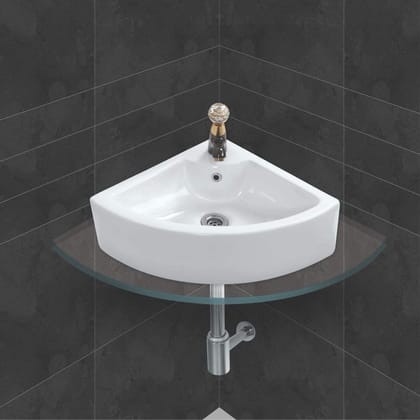 Belmonte Delta Corner Wash Basin Belmonte Delta Corner Wash Basin