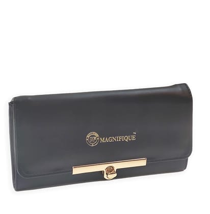 Magnifique Women's Hand/Sling/Side Bag/purse Polyurethane Western (Black) Magnifique Women's Hand/Sling/Side Bag/purse Polyurethane Western (Black)