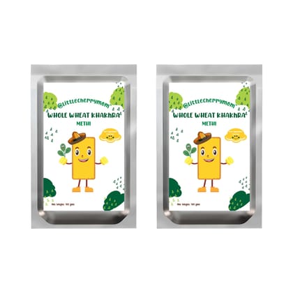 Whole Wheat Khakhra – Methi Flavour ((100g x 2))