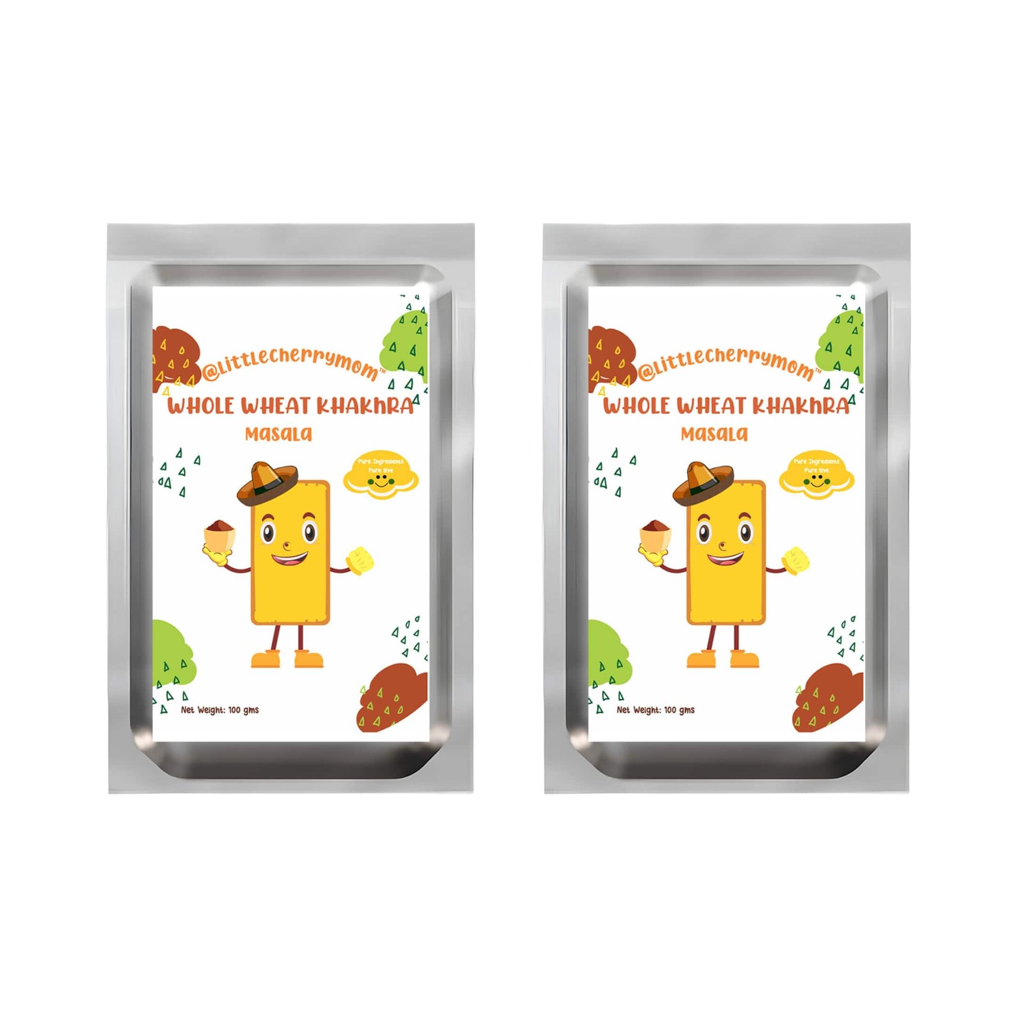 Whole Wheat Khakhra – Masala Flavour ((100g x 2))