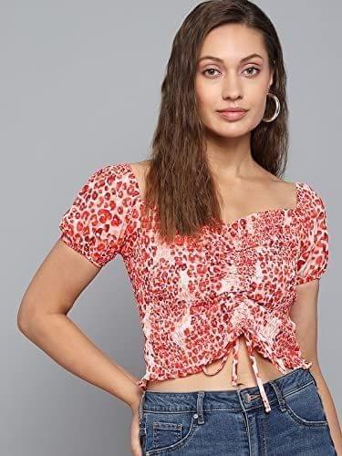 Kulfi Super Fancy Crop Top for Women and Girls