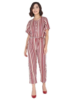 Kulfi Casual Jumpsuite in Polyester for Women and Girls