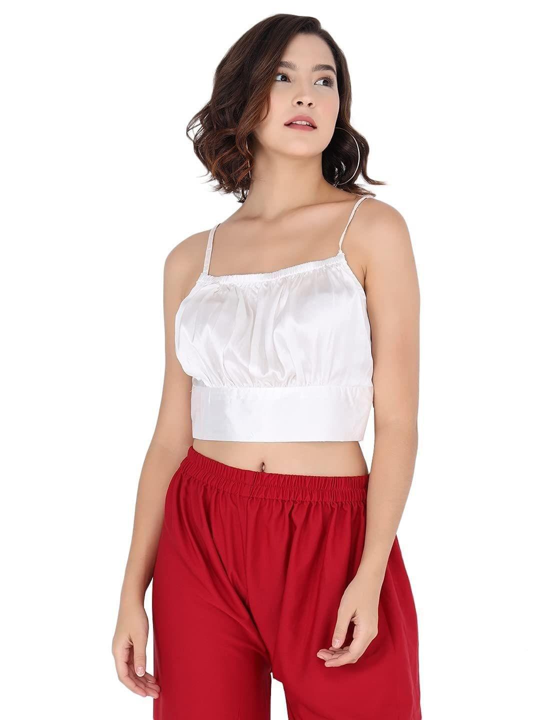 Kulfi Stylish Crop Top for Women and Girls