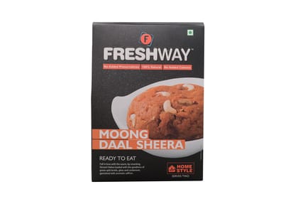 Freshway Foods Ready to Eat Moong Daal Sheera with No Added Preservatives & Colors Freshway Foods Ready to Eat Moong Daal Sheera with No Added Preservatives & Colors