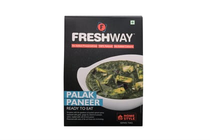 Freshway Foods Ready To Eat Freeze Dried Palak Paneer with No Added Preservatives & Colors Freshway Foods Ready To Eat Freeze Dried Palak Paneer with No Added Preservatives & Colors