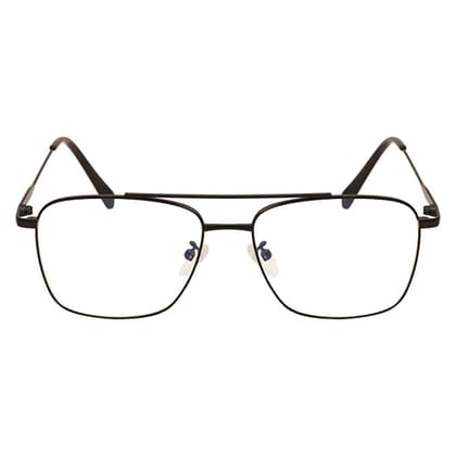 Jodykoes Designer Looking Metal Square Frame (Black)