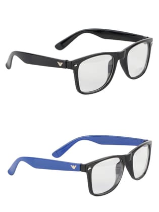 Jodykoes Square Shape Light Weight Frame Spectacle Eyewear Eyeglasses (Pack of 2) Jodykoes Square Shape Light Weight Frame Spectacle Eyewear Eyeglasses (Pack of 2)