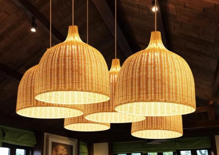 Bamboo Lamp Shade # Handmade Hanging Lamp Shade