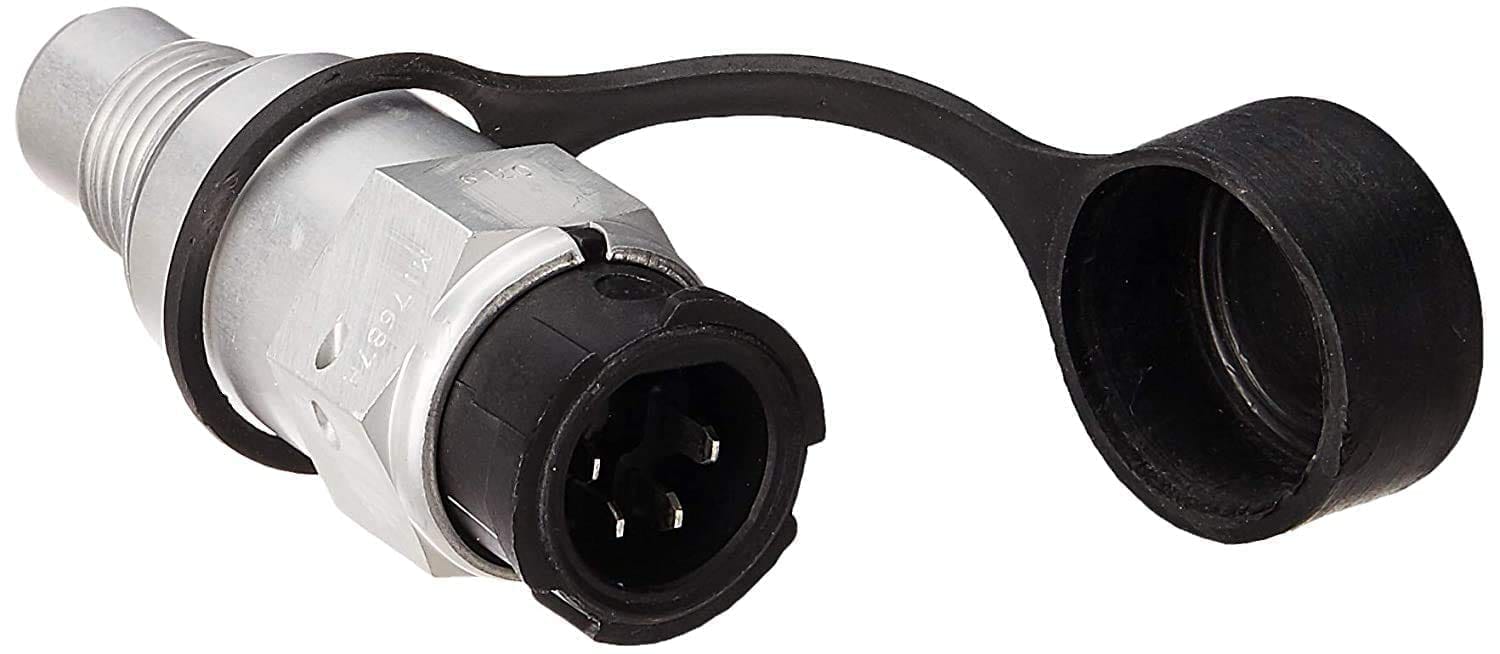 Uno Minda MI-7687H-M01 Speed Sensor - Hall Effect Type (25 MM Thread Immersion Length - 4 PIN Black Coupler) for-Ashok Leyland-8 to 32 Volts DC- Bus (BS3)