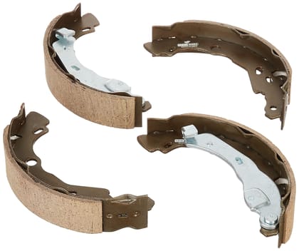 UNO Minda BS-2001 Brake Shoe-Micra/Go for Datsun Tatahcv