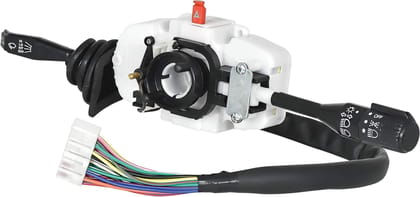 Uno Minda Td-11425 Lever Combination Switch - 2 Stalk - 19 Wires, 20 Pole Single Coupler for Tata 207