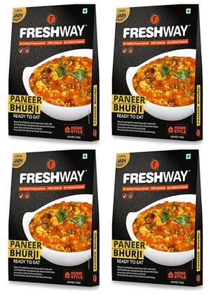 Freshway Ready to Eat Jain Pav Bhaji A Nutritious, Flavor Packed Indian Comfort Meal in Minutes Freshway Ready to Eat Jain Pav Bhaji A Nutritious, Flavor Packed Indian Comfort Meal in Minutes