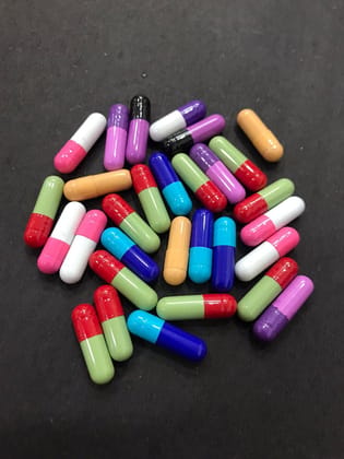 GOKULAM Color Capsule for Kids and Adults Water Mixing Colors Holi Water Colour Capsule,(Box of 2, Multicolor)
