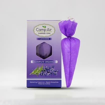 Bchoix Camp Air Camphor Cone (Lavendar ) Pack of 2 - Room, Car and Air Freshener & Mosquito Repellent Bchoix Camp Air Camphor Cone (Lavendar ) Pack of 2 - Room, Car and Air Freshener & Mosquito Repellent