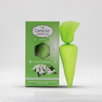 Bchoix Camp Air Camphor Cone (Jasmine) Pack of 2 - Room, Car and Air Freshener & Mosquito Repellent Bchoix Camp Air Camphor Cone (Jasmine) Pack of 2 - Room, Car and Air Freshener & Mosquito Repellent