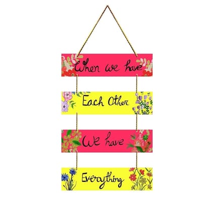 Wall Hangings for Home Decoration Items for Living Room Decor Welcome Home Wall Hanging for Home Office Decoration Handmade Craft Decorative Wall Art (WH2003)