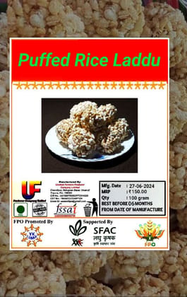 Puffed Rice Laddu Puffed Rice Laddu