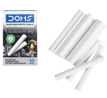 Non-Toxic White Chalk na Non-Toxic Chalk