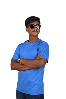 Cotton Round Neck T shirt blue colour