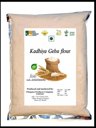 Kathiya gehu flour | 1Kg (pack of 3)