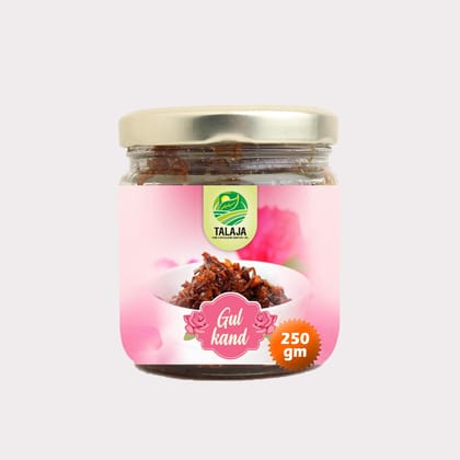 Gulkand 250 gm by TALAJA KRISHI PRODUCER – Natural, Rose-Petal Preserve for Cooling & Wellness. 