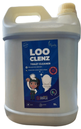 Toilet Cleaner (Loo Clenz- 5L) -Toilet Cleaning Liquid-High performance toilet cleaning liquid