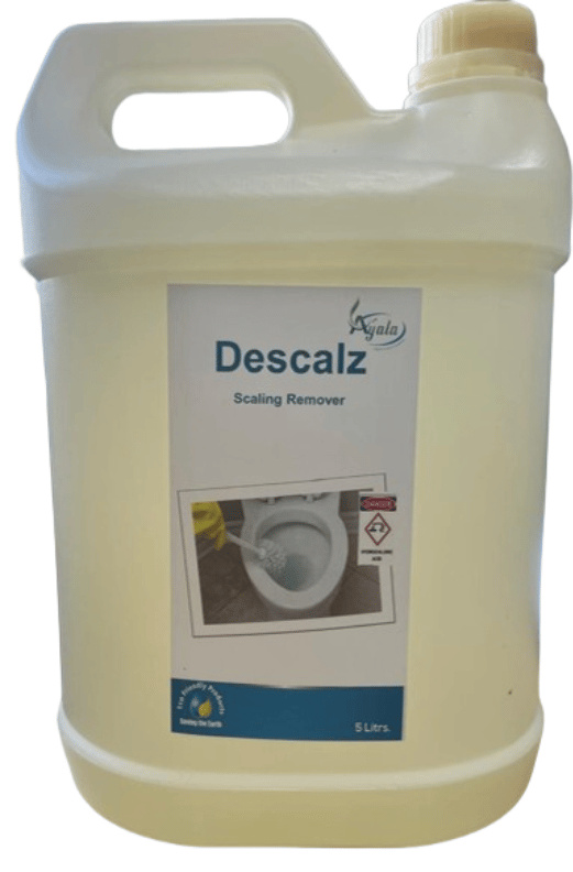 Scaling Remover (Descalz- 5L) - Effectively eliminates tough mineral deposits while preserving the integrity and cleanliness of ceramic surfaces., economic value, safe for components