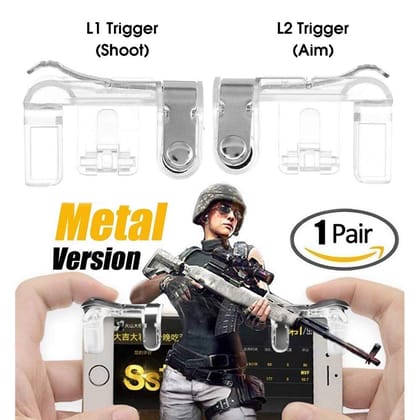 Best Quality with low price Trigger  for pubg game/free fire/call of duty all types mobile games for android and IOS Gaming Accessory Kit (Black, For Android)