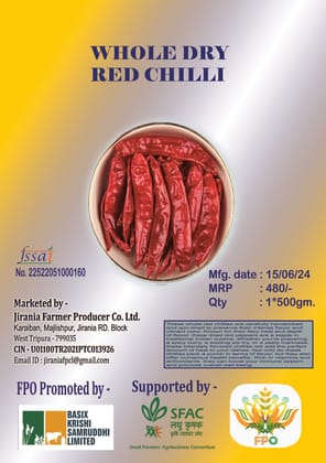 Indian Red Chili (Lal Mirch) | 500gm Indian Red Chili (Lal Mirch) | 500gm
