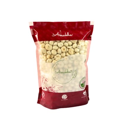 Amakha Foods Phool Makhana | Big Size Nuts | Premium Foxnuts | Lotus Seeds | Gorgon Nuts | Tal Makhana | Dry fruits | 250gm Pack Amakha Foods Phool Makhana | Big Size Nuts | Premium Foxnuts | Lotus Seeds | Gorgon Nuts | Tal Makhana | Dry fruits | 250gm Pack