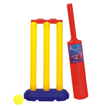 Nippon Plastic Baby Cricket Set, Multi Color Nippon Plastic Baby Cricket Set, Multi Color