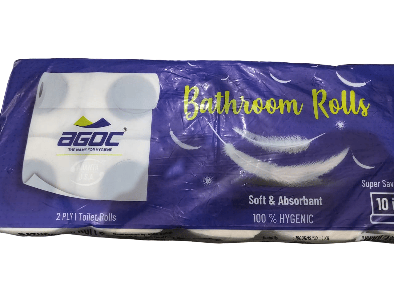 Bathroom rolls