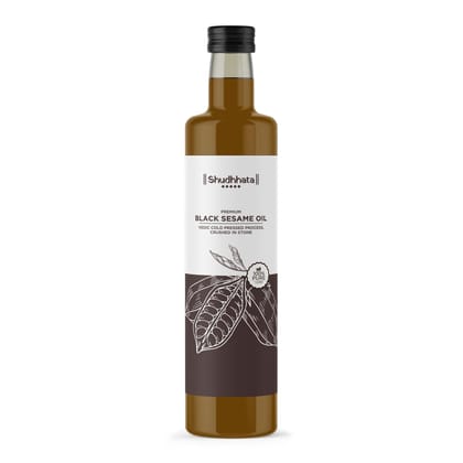 Shudhaata Black Sesame Oil (1L) - Queen of Oils Rich in Vitamin B6, Vitamin E, and Minerals Shudhaata Black Sesame Oil (1L) - Queen of Oils Rich in Vitamin B6, Vitamin E, and Minerals