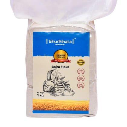 Shudhaata Premium Bajra Atta (1kg) - Wholesome Nutritious Goodness from India's Fields Shudhaata Premium Bajra Atta (1kg) - Wholesome Nutritious Goodness from India's Fields
