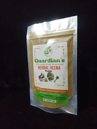 GUARDIAN’S Conditioning Pure Heena Powder, for Stronger, Smoother Hair, for All Hair Types (Pack Of 1 200 Gram) GUARDIAN’S Conditioning Pure Heena Powder, for Stronger, Smoother Hair, for All Hair Types (Pack Of 1 200 Gram)
