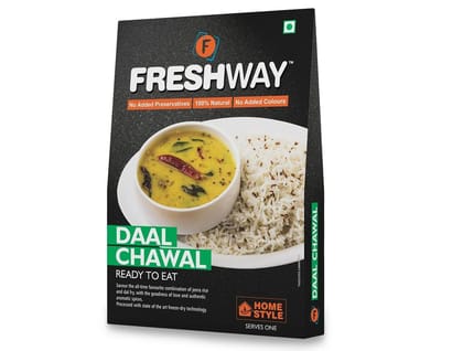 Freshway Foods Ready to Eat Freeze Dried Daal Chawal with No Added Preservatives & Colors Freshway Foods Ready to Eat Freeze Dried Daal Chawal with No Added Preservatives & Colors