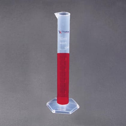 TRUEKIT Transparent Plastic Measuring Cylinders with Graduation Marks (Pack of 4) TRUEKIT Transparent Plastic Measuring Cylinders with Graduation Marks (Pack of 4)