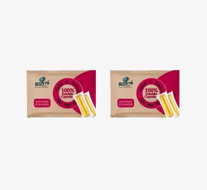 Ecosys Floor Cleaner Capsule || Pack of 2 Pouch || Eco friendly, Health friendly