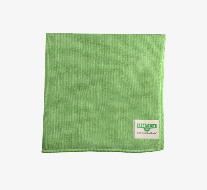 Unger Micro WIPE 4000, Micro Fiber cloths, Yellow (MF40J)