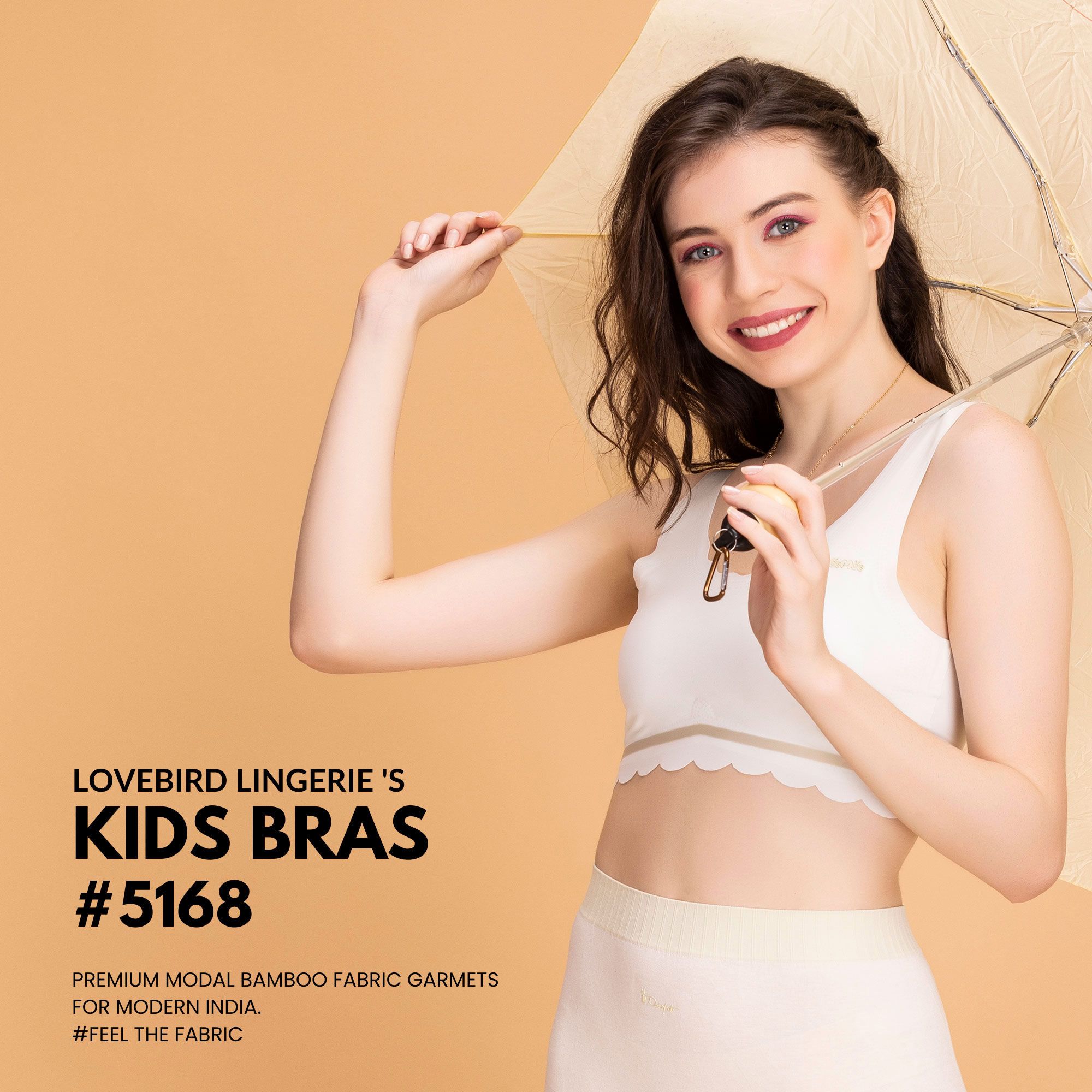 B5168 Teenager Seamless Crop Top