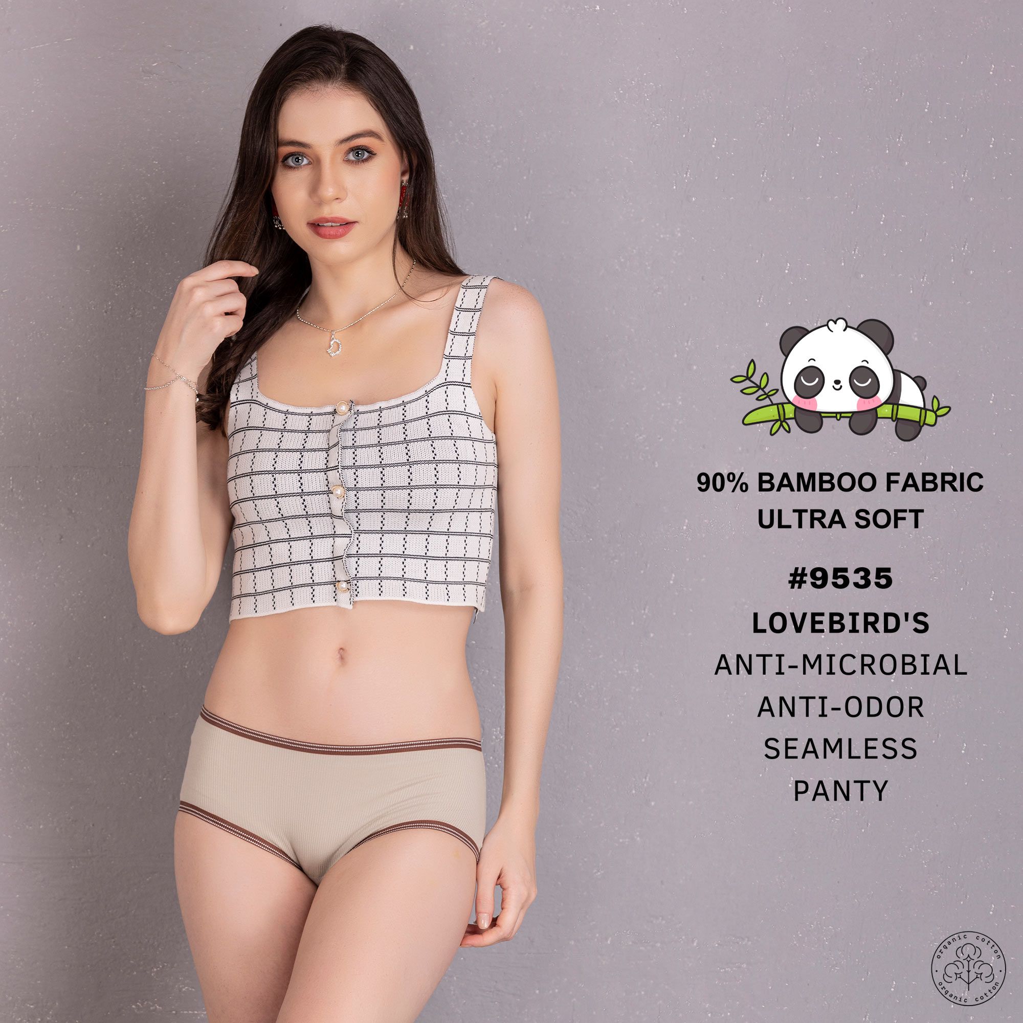 P9535 Modal Bamboo Fabric Panty