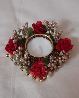 Red Handmade Diya for Diwali
